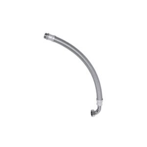 Manguera flexible de 60 cm con codo de 90°