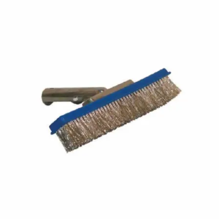 Cepillo de 10" con refuerzo de aluminio y cerdas de acero