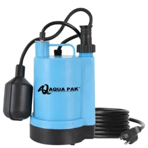 Motobomba sumergible para achique 1/6 HP